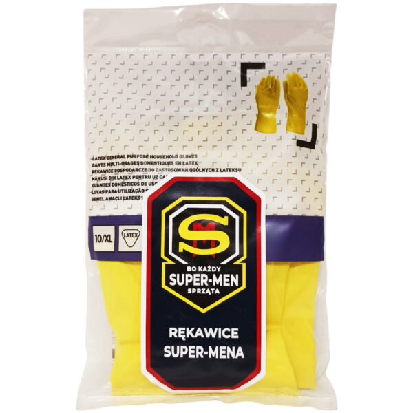 Rękawice Super-Mena Latex 10/XL - Super-Men